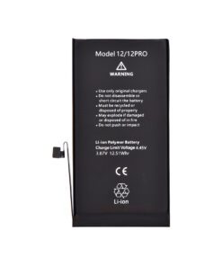 Repuesto para Bateria iPhone 12/12 Pro de alta capacidad, programable y de 3230 mAh.