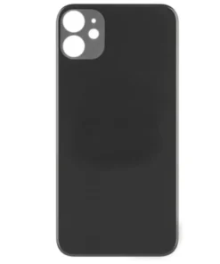 Repuesto para Tapadera iPhone 11 color negra.