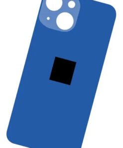 Repuesto para Tapadera iPhone 13 color celeste.