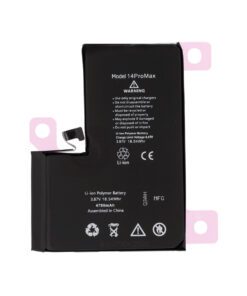 Repuesto para Bateria iPhone 14 Pro Max de alta capacidad, programable y de 4790 mAh.