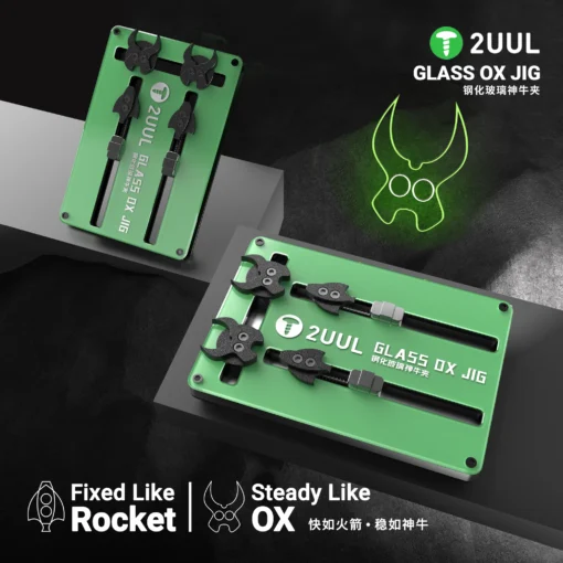 HOLDER O SUJETADOR DE PLACAS 2UUL BH21 GLASS OX JIG - Imagen 6