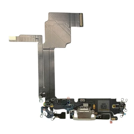 Repuesto original para unidad de carga iPhone 15 Pro Max. Flex de carga iPhone 15 Pro Max. Cargador iPhone 15 Pro Max. Reparación iPhone 15 Pro Max.