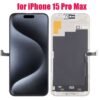 Repuesto para Pantalla iPhone 15 Pro Max original con ic.