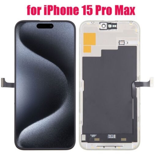 Repuesto para Pantalla iPhone 15 Pro Max original con ic.