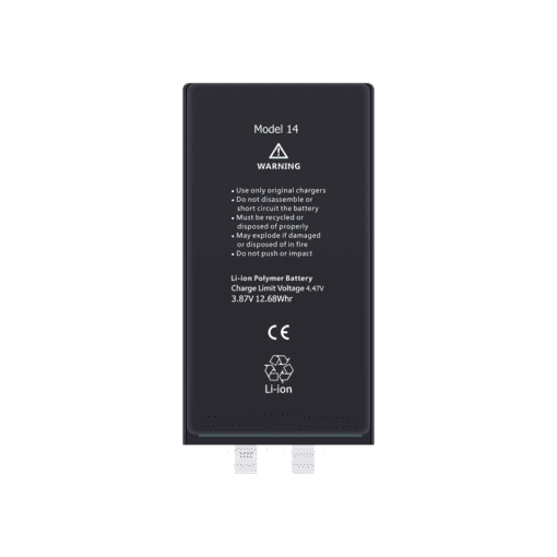Repuesto para Bateria iPhone 14 de alta capacidad de 3279 mAh sin flex.
