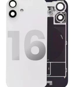 Repuesto Tapadera iPhone 16. Tapadera iPhone 16. Tapa iPhone 16. Reparación iPhone 16.