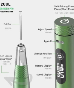 Alternative view of DREMEL 2UUL DA85 CVT GRINDER PRO