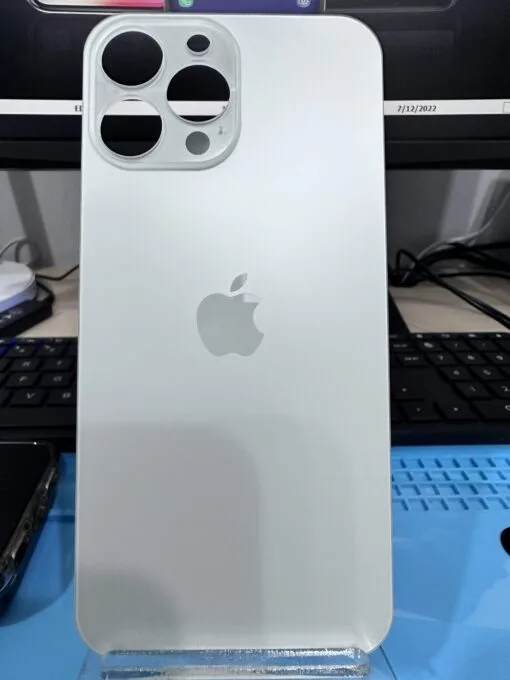 TAPADERA IPHONE 12 PRO MAX GRIS