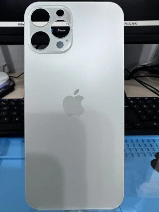 TAPADERA IPHONE 13 PRO MAX GRIS