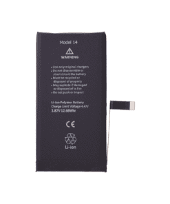 Repuesto para Bateria iPhone 14 de alta capacidad de 3279 mAh. Mostrara mensaje de "Pieza desconocida".