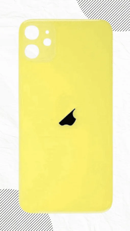 TAPADERA IPHONE 11 AMARILLA