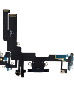 Repuesto original para unidad de carga iPhone 14. Flex de carga iPhone 14. Cargador iPhone 14. Reparación iPhone 14.